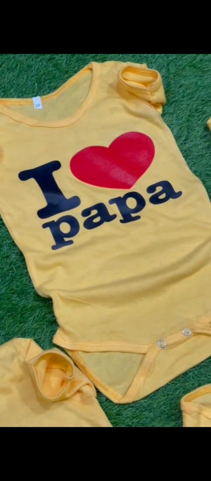 Baby Girl Jersey Printed Romper Set (6–9 Months)