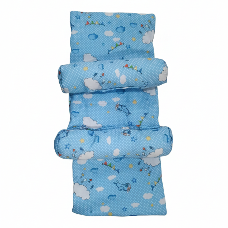 Baby Sleep Support Mattress & Bolster Pillow Set