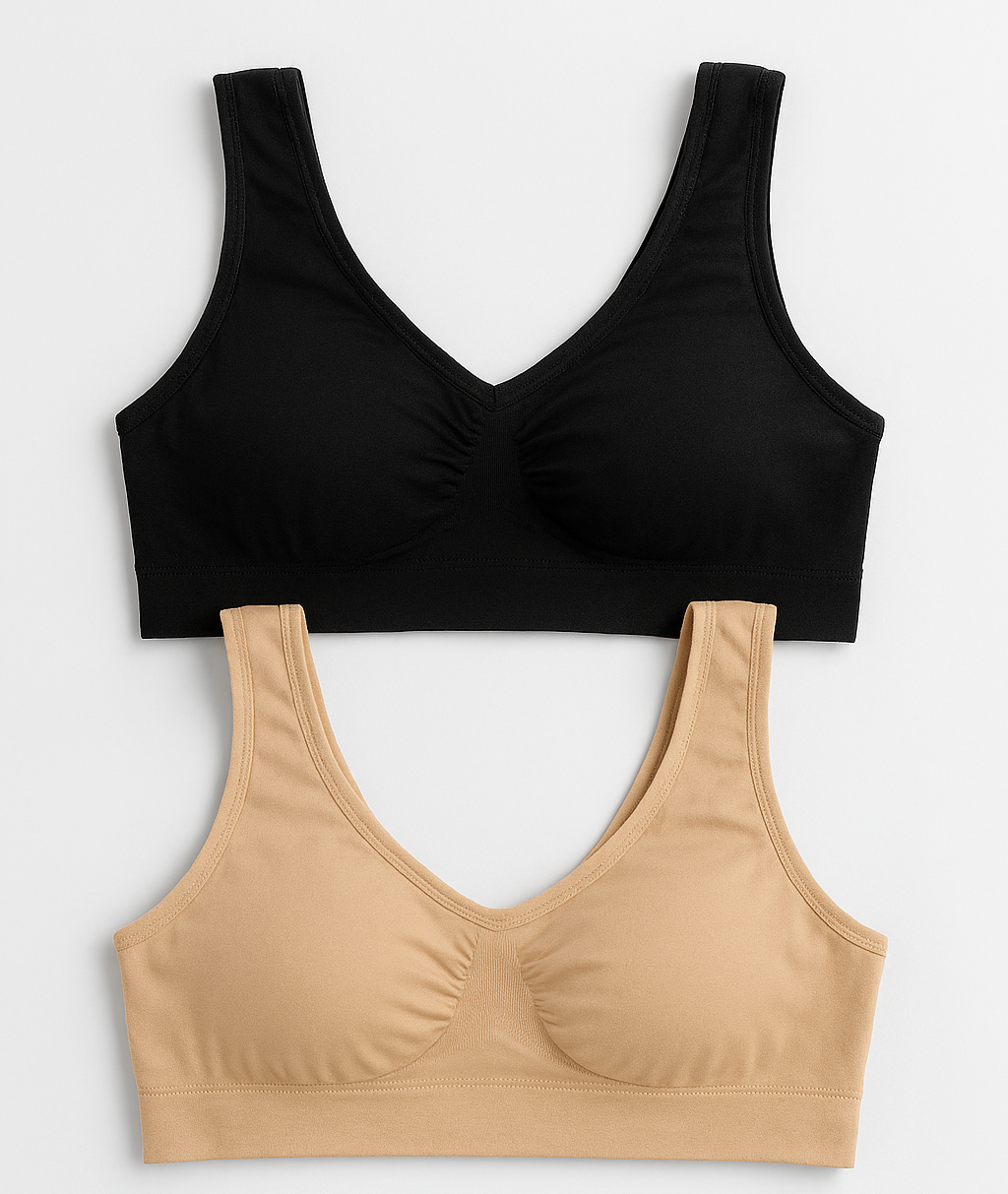 Women's Lycra Sports Bra Set