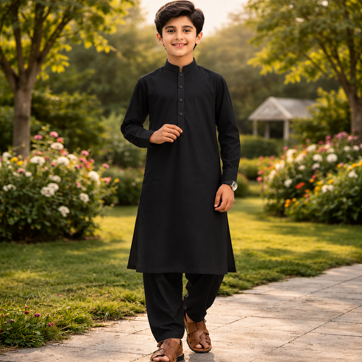 Boys Cotton Shalwar Kameez - Premium Quality Outfit