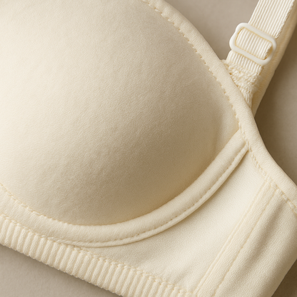 Cotton Light Padded Bra – Comfortable Everyday Wear (Beige)