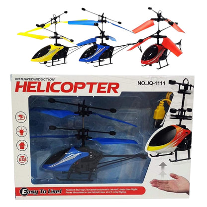 LED Flying Helicopter Toy – Hand Controlled & Rechargeable