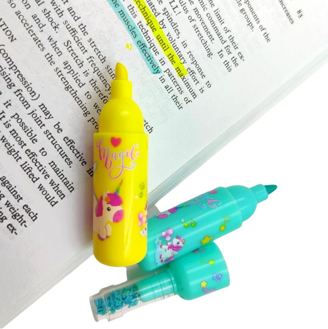 Cute Kromi Bottle Highlighters – Pack of 6