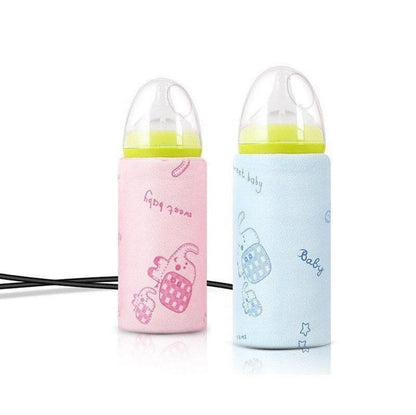 Portable USB Feeder Warmer Pouch – 42°C Constant Heating for Baby Feeding