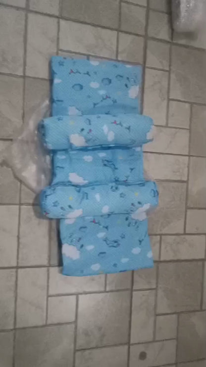 Baby Sleep Support Mattress & Bolster Pillow Set