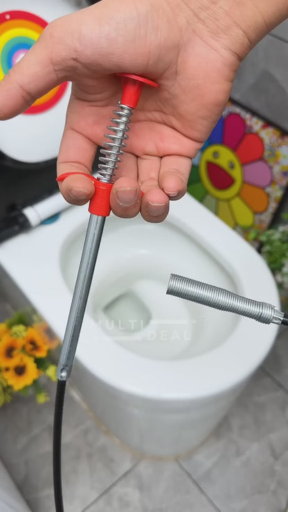 Drain Cleaner Spring Stick – Hair Catching Tool