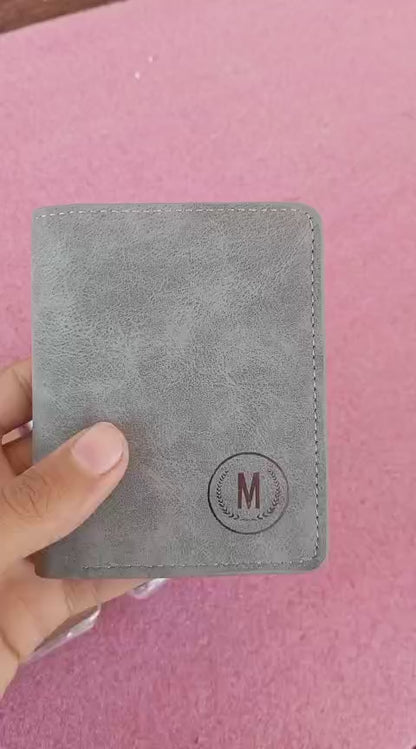 GU II Men’s Short Slim Wallet – Stylish & Durable